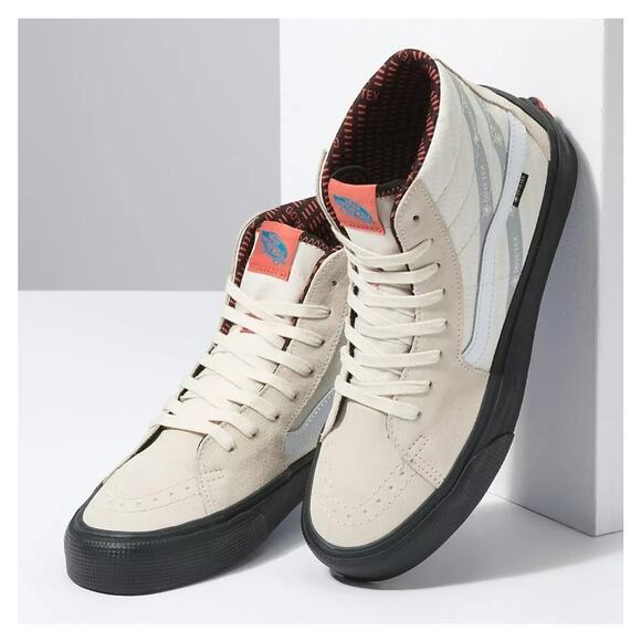 VANS sk8 Hi Gore Tex turtle dove marshmallow shoe size men’s 6.5 womens 8 - Picture 2 of 15